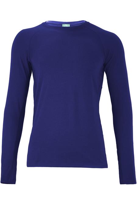Langarmshirt Marineblau